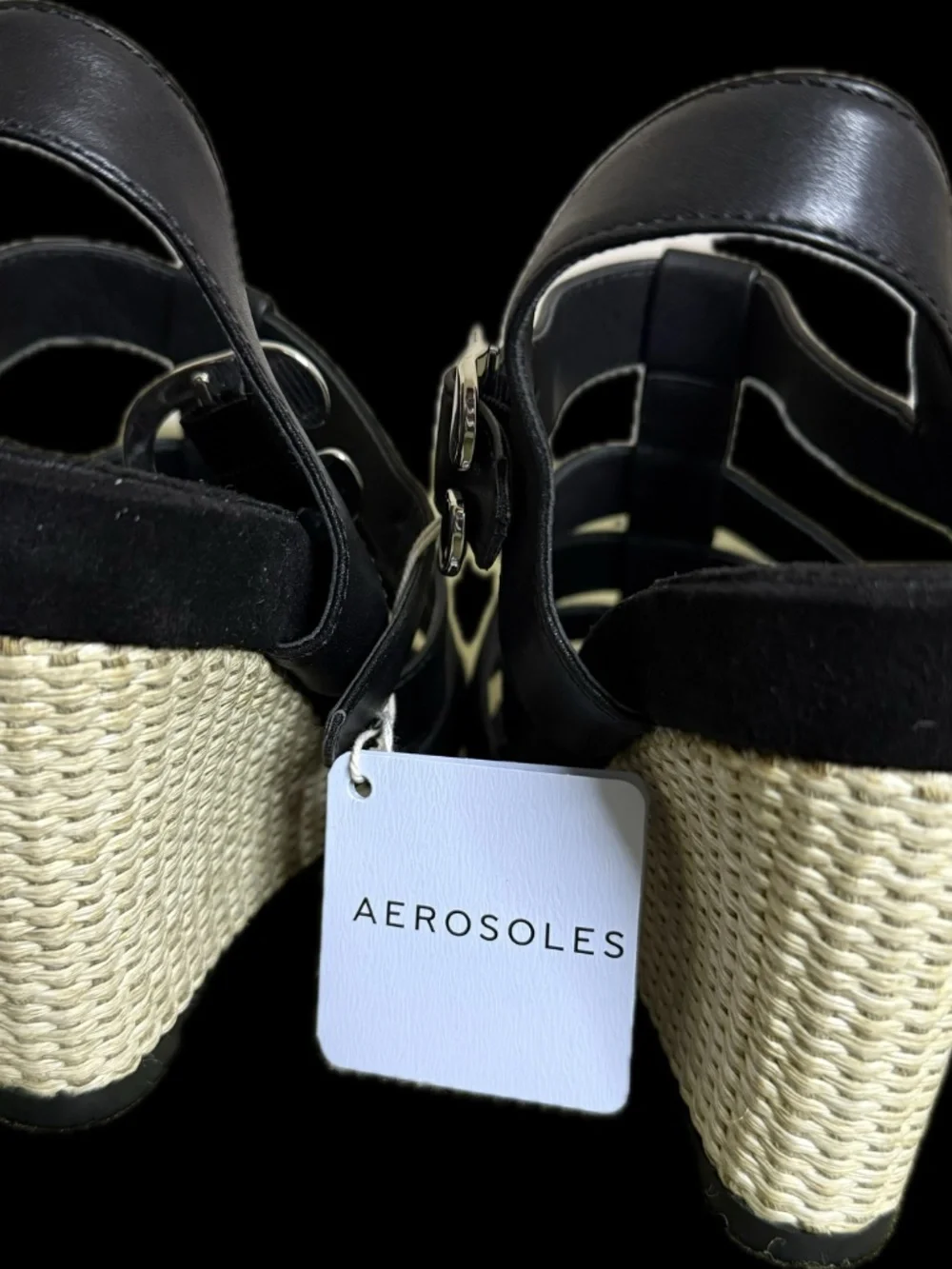 Aerosoles espadrille wedge sandals - NWT!